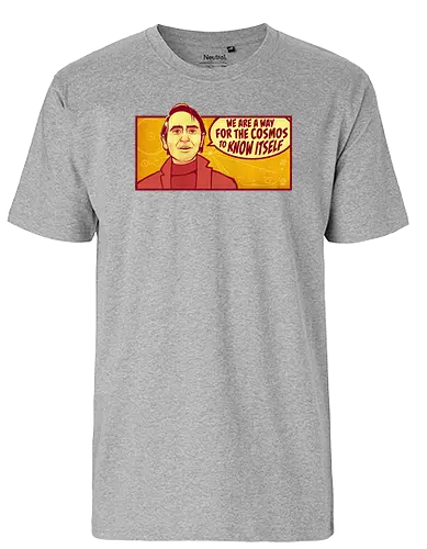 Cosmos - science, wissenschaft, sagan, cars sagan, cosmos, physics, physik - Fairtrade T-Shirt
