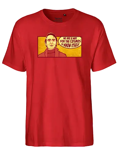 Cosmos - science, wissenschaft, sagan, cars sagan, cosmos, physics, physik - Fairtrade T-Shirt