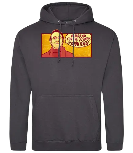 Cosmos - science, wissenschaft, sagan, cars sagan, cosmos, physics, physik - Standard Hoodie