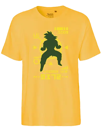 Saiyan Power over 9000 - db, dbz, anime, manga - Fairtrade T-Shirt