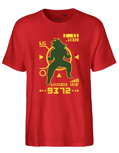 Saiyan Power over 9000 - db, dbz, anime, manga - Fairtrade T-Shirt