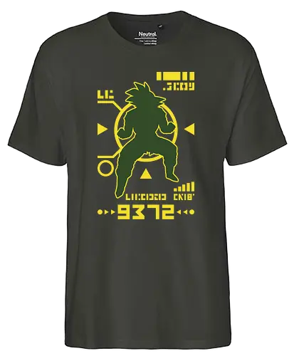 Saiyan Power over 9000 - db, dbz, anime, manga - Fairtrade T-Shirt