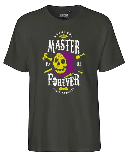 Master Forever - Skeletor - masters of the universe, motu, mattel, actionfiguren, achtziger - Fairtrade T-Shirt