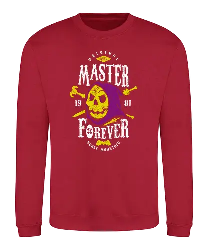 Master Forever - Skeletor - masters of the universe, motu, mattel, actionfiguren, achtziger - Sweatshirt