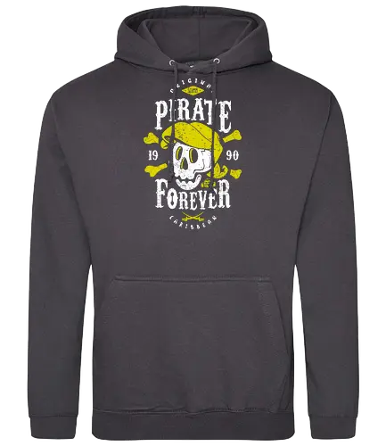Pirate Forever - monkey island, guybrush threepwood, pirat, lucasarts, adventure, retrogames - Standard Hoodie