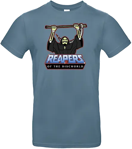 Reapers of the Discworld - discworld, tod, skeletor, scythe, sense, sensenmann, death - Standard T-Shirt