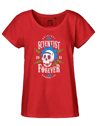 Scientist Forever - zeichentrick, serie, rick, morty, tv - Fairtrade Girl Shirt