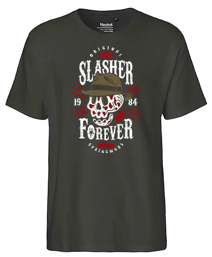 Slasher Forever - freddy, nightmare on elm street, horror, springwood - Fairtrade T-Shirt