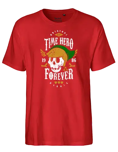 Time Hero Forever - gaming, classic gaming, retrogaming, Hero of Time - Fairtrade T-Shirt