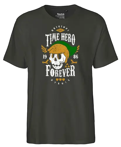 Time Hero Forever - gaming, classic gaming, retrogaming, Hero of Time - Fairtrade T-Shirt