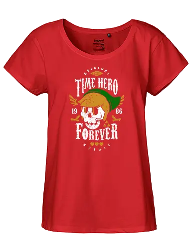 Time Hero Forever - gaming, classic gaming, retrogaming, Hero of Time - Fairtrade Girl Shirt