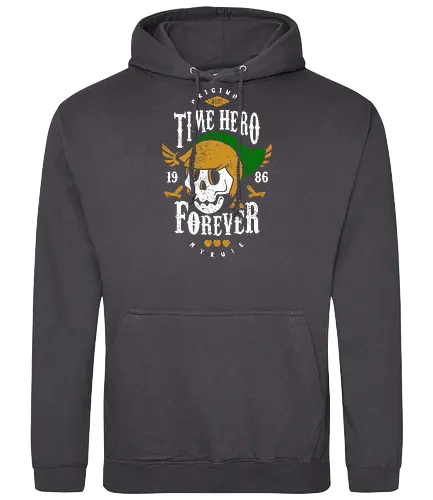 Time Hero Forever - gaming, classic gaming, retrogaming, Hero of Time - Standard Hoodie