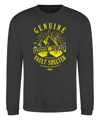 Genuine Vault Shelter - wasteland, vault - Sweatshirt
