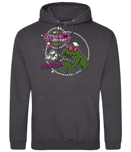 Cthulhu Rocket - chuchu rocket, classic gaming, cthulhu, lovecraft, h.p. lovecraft - Standard Hoodie