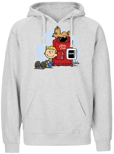 Dogmuts - wasteland, gaming, mashup, pnuts - Fairtrade Hoodie