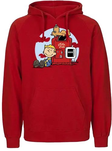 Dogmuts - wasteland, gaming, mashup, pnuts - Fairtrade Hoodie