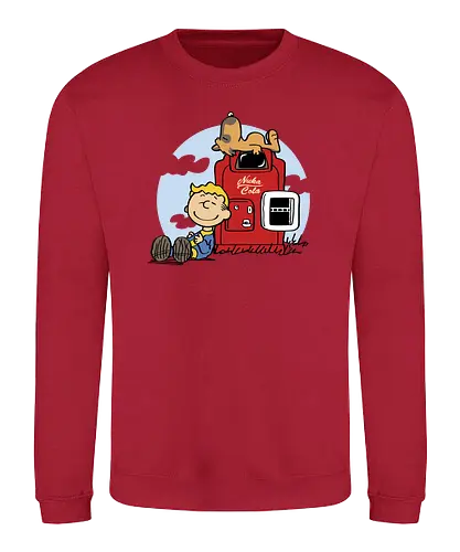 Dogmuts - wasteland, gaming, mashup, pnuts - Sweatshirt