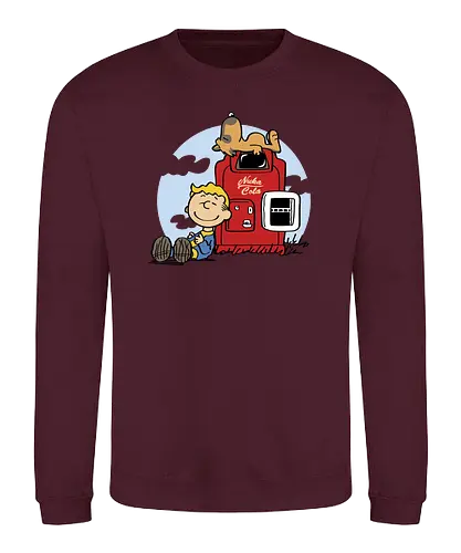 Dogmuts - wasteland, gaming, mashup, pnuts - Sweatshirt