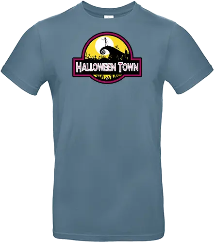 Halloween Town - tim burton, Jurassic, mashup - Standard T-Shirt