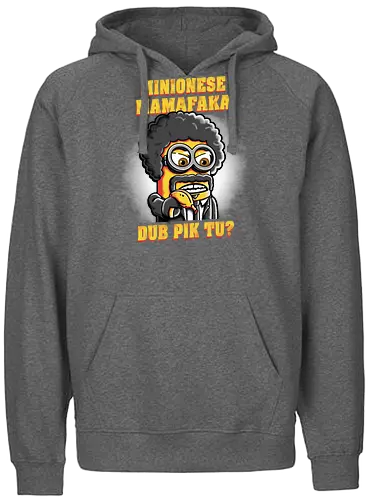 Minionese Mamafaka - Retro, bad motherfucker, minion, despicable me, jules winnfield - Fairtrade Hoodie