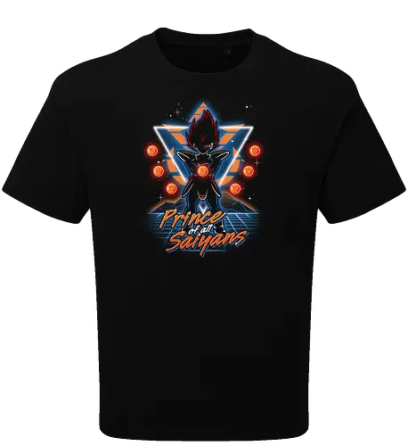 Retro Saiyan Prince