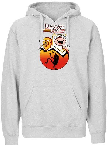 Karate Time - wax on wax off, karate kid, mashup - Fairtrade Hoodie
