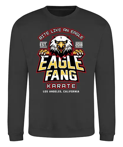 Eagle Karate Dojo - karate, Dojo, karate kid, 80s, 90s, movie, fun, eagle karate - Sweatshirt