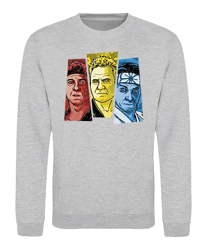 The Three Senseis - tv, Sensei, cobra kai, Dojo, karate, gle Fang - Sweatshirt