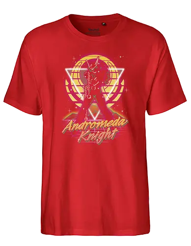Retro Andromeda Knight - retro, gaming, console - Fairtrade T-Shirt