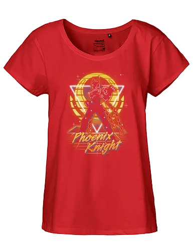 Retro Phoenix Knight - Retor, gaming, console - Fairtrade Girl Shirt