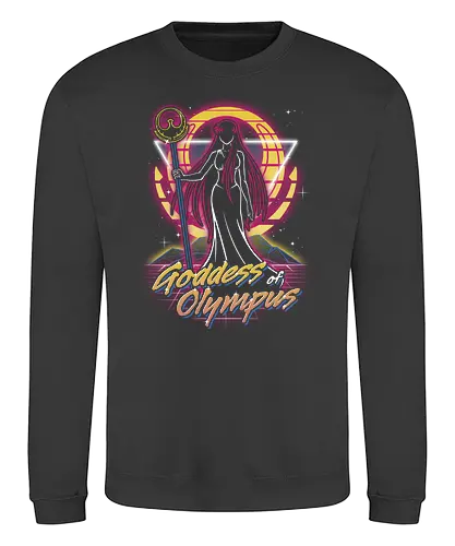 Retro Olympus Goddess - retro, gaming, console - Sweatshirt