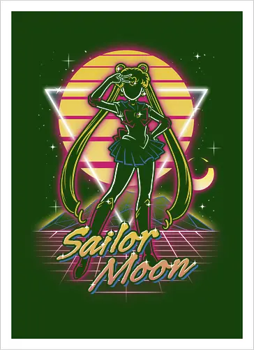 Retro Moon Guardian