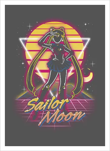 Retro Moon Guardian