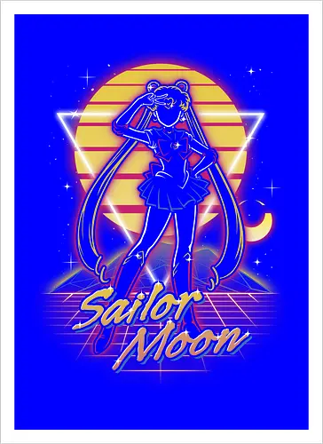 Retro Moon Guardian