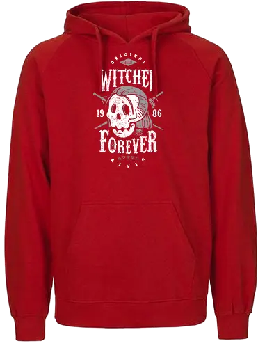Witcher Forever - witcher, forever, Witcher - Fairtrade Hoodie