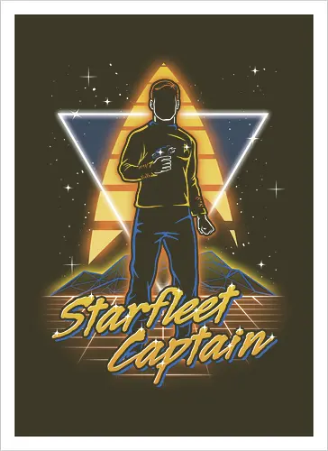 Retro Starfleet Captain