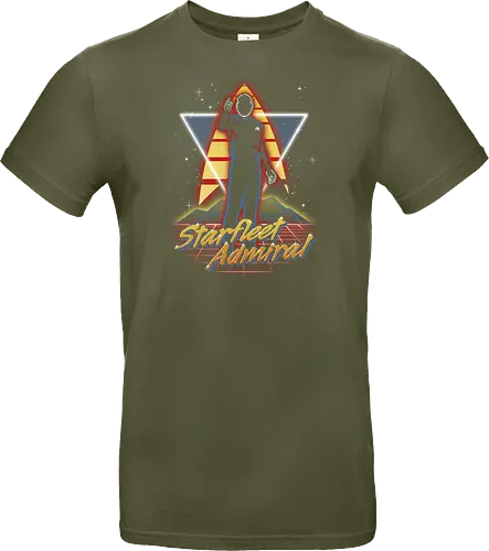 Retro Starfleet Admiral