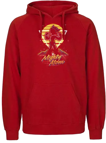Retro Mighty Atom - astro, boy, anime, hero - Fairtrade Hoodie