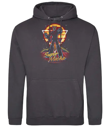 Retro Super Mecha - mecha, robot, japan - Standard Hoodie