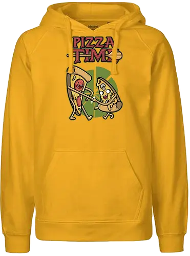 Pizza Time - pizza, adventure, time, mashup, finn, jake - Fairtrade Hoodie