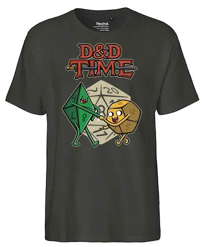 Pen and Paper Time - pen, paper, rpg, dungeons, dragons, mashup, adventure - Fairtrade T-Shirt