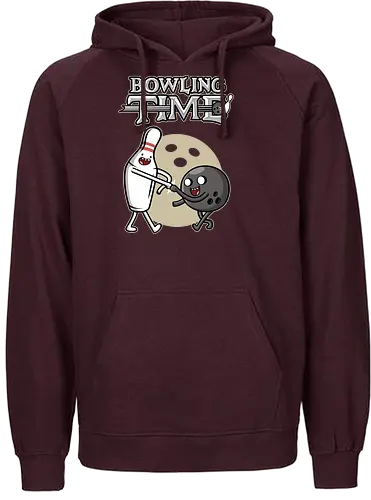 Bowling Time - Fairtrade Hoodie