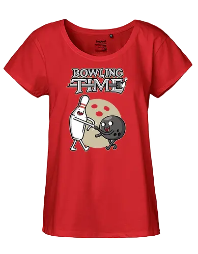 Bowling Time - Fairtrade Girl Shirt