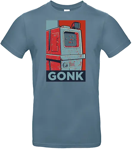 GONK - droid, droide, space opera, scifi, robot, Roboter - Standard T-Shirt