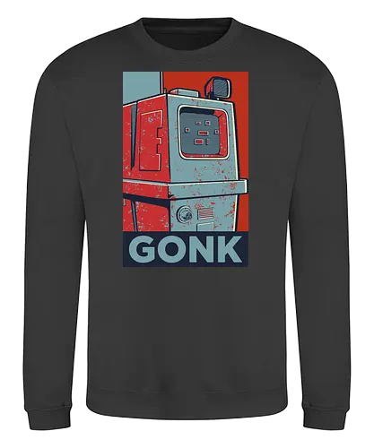GONK - droid, droide, space opera, scifi, robot, Roboter - Sweatshirt
