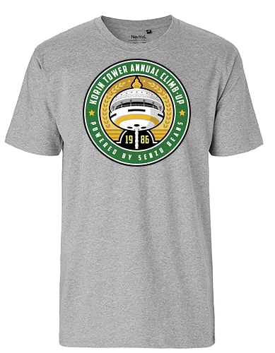 Korin Tower Climb Up - dbz, db, anime - Fairtrade T-Shirt