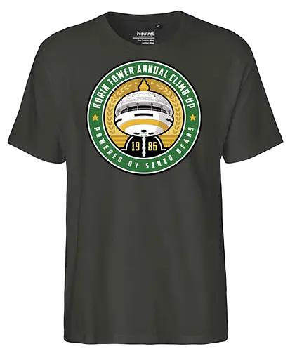 Korin Tower Climb Up - dbz, db, anime - Fairtrade T-Shirt