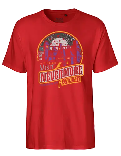 Visit Nevermore - dark, goth, Nevermore, weComiconsoleday - Fairtrade T-Shirt