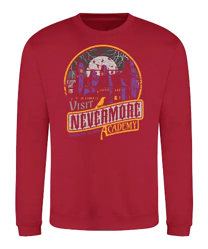 Visit Nevermore - dark, goth, Nevermore, weComiconsoleday - Sweatshirt