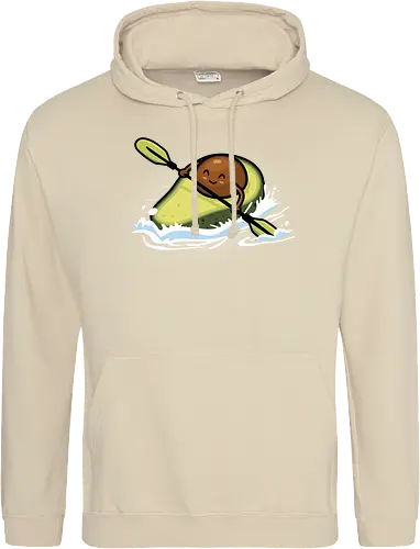 Avocanoe - avocado, kanu, River, fun - Standard Hoodie